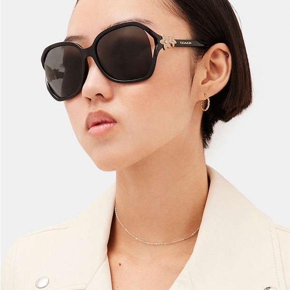 Coach Integration Flower Sunglasses - Picture 9 of 9